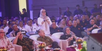 Andi Ina Kartika Sari Hadiri Opening Ceremony Mubes IKA Unhas di Hotel Four Points Makassar