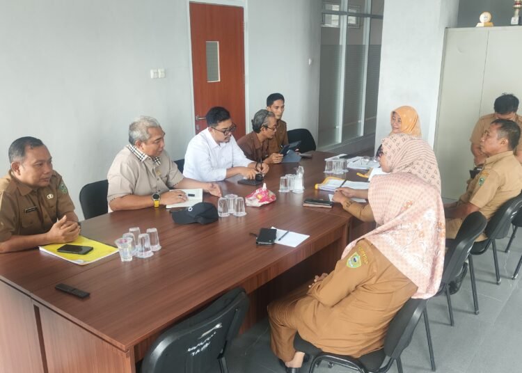 KONI Barru Hadiri Rapat Koordinasi Bersama Disparekrafpora Barru Bahas Verifikasi Dana Hibah