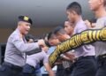 Latja SPN Batua Gelombang I 2026, Siswa Latihan PHH di Mapolres Barru