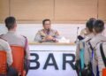 Kapolres Barru Ananda Fauzi Harahap Bekali Siswa Latja SPN Polda Sulsel Gelombang I 2026