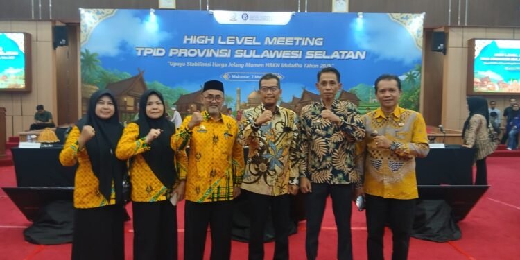 Plh. Sekda Barru Ikuti High Level Meeting TPID Sulsel, Bahas Stabilitas Harga Jelang Idul Adha 2026