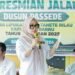 Resmikan Jalan Rabat Beton di Passedde, Andi Ina Kartika Sari Tekankan Pemerataan Infrastruktur