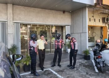 Sat Samapta Polres Barru Gelar Patroli Kota Perintis Presisi, Jaga Situasi Tetap Kondusif