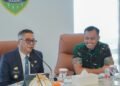 Wabup Barru Hadiri Vicon Penyusunan Dokumen Strategis Pertahanan Wilayah Kodam XIV/Hasanuddin