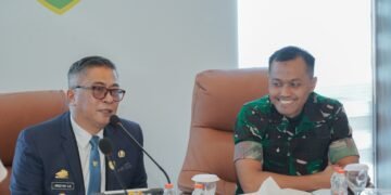 Wabup Barru Hadiri Vicon Penyusunan Dokumen Strategis Pertahanan Wilayah Kodam XIV/Hasanuddin