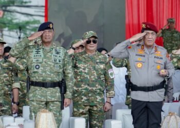 Wabup Barru Hadiri Penetapan 500 ASN Sulsel sebagai Komponen Cadangan