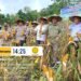 Kadis Pangan Barru, PTHBUN, dan Kapolres Ikuti Panen Raya Jagung Serentak Kwartal II 2026, Dukung Swasembada Jagung
