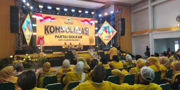 Konsolidasi Partai Golkar Dapil Sulawesi Selatan II di Soppeng, DPD Barru Tegaskan Soliditas Partai