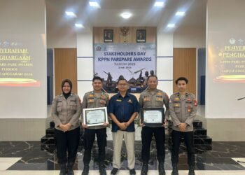 Polres Barru Raih Dua Penghargaan KPPN Parepare atas Kinerja Pengelolaan Anggaran