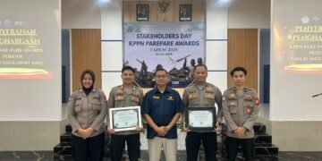 Polres Barru Raih Dua Penghargaan KPPN Parepare atas Kinerja Pengelolaan Anggaran