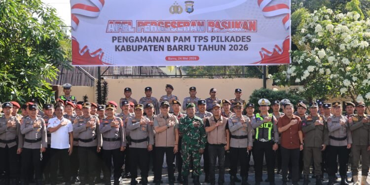 Polres Barru Pastikan Pilkades 2026 Berjalan Aman dan Kondusif