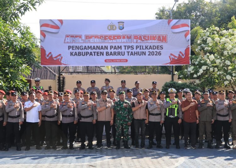 Polres Barru Pastikan Pilkades 2026 Berjalan Aman dan Kondusif