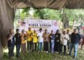 Pemotongan dan Penyaluran Hewan Qurban Idul Adha 1447 H oleh Andi Ina, NH, Rahman Pina dan Fraksi Golkar Barru