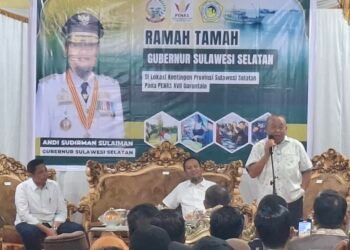 Gubernur Sulawesi Selatan Pererat Silaturahmi dengan Kontingen PENAS XVII di Gorontalo