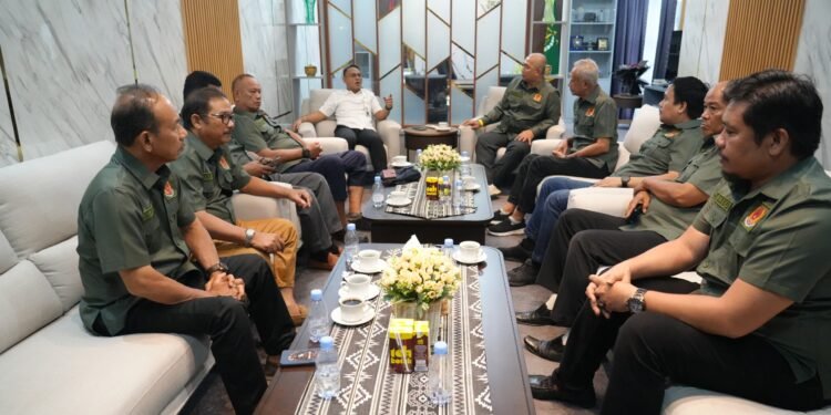 KONI Barru Audiensi dengan Kejari, Bahas Sinergi Pembinaan Atlet Lokal