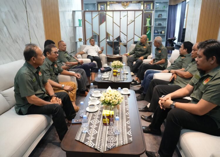 KONI Barru Audiensi dengan Kejari, Bahas Sinergi Pembinaan Atlet Lokal