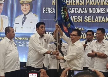 Suwardi Thahir Terpilih Secara Aklamasi sebagai Ketua PWI Sulawesi Selatan Periode 2026–2031