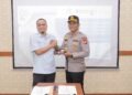 Kapolres Barru Tandatangani MoU Pengamanan Obvitnas Bersama Manajemen PLTU Barru
