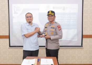 Kapolres Barru Tandatangani MoU Pengamanan Obvitnas Bersama Manajemen PLTU Barru
