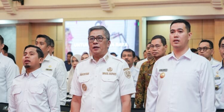 Mewakili Bupati Barru, Wabup Abustan Hadiri Pencanangan Sensus Ekonomi 2026 Tingkat Sulsel