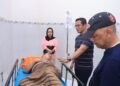 Tertabrak Saat Bertugas, Bhabinkamtibmas Polsek Soppeng Riaja Jalani Perawatan di RSUD Lapatarai