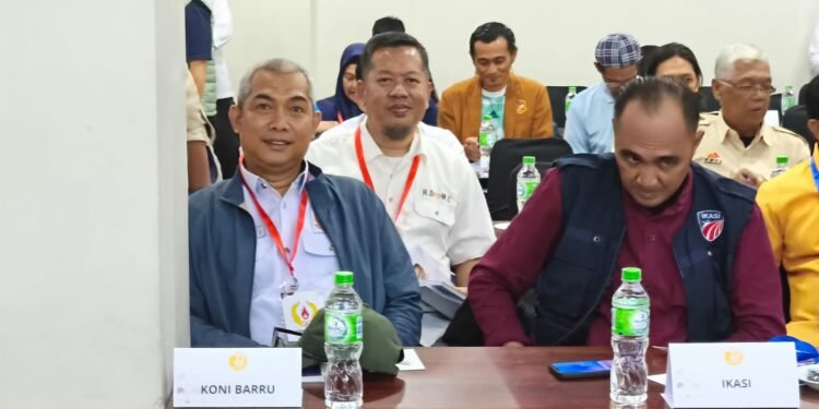 Ketua KONI Barru Hadiri Raker KONI Provinsi Sulawesi Selatan, Bangun Prestasi Menuju Puncak Juara