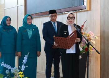 Bupati Barru Lantik Pengurus TP PKK Kecamatan dan Kelurahan se-Kabupaten Barru