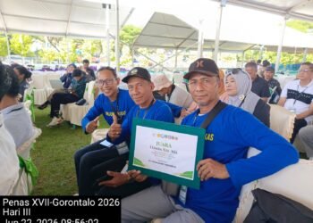 PENAS Petani Nelayan XVII Gorontalo 2026 Hari Ketiga, Delegasi Sulawesi Selatan Ikuti Kegiatan Asah Terampil, Kabupaten Barru Ikut Berpartisipasi