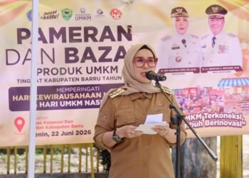 Bupati Barru Tegaskan Komitmen Dukung UMKM Lewat Pameran dan Pelatihan Wirausaha