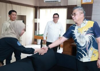 Wabup Barru Terima Kunjungan Kepala Balai Gakkum LHK Sulawesi, Bahas Penanganan Sampah