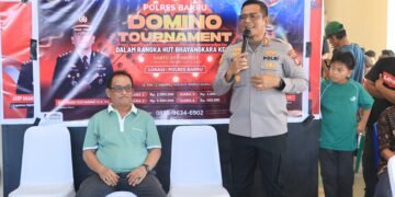Sambut Hari Bhayangkara ke-80, Kapolres Barru Buka Turnamen Domino Diikuti 128 Pasangan
