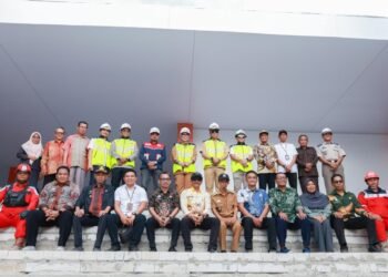 Kapolres Barru Dampingi Bupati Tinjau Pembangunan Sekolah Rakyat di Desa Lawallu