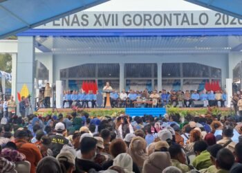 Presiden Prabowo Subianto Hadiri dan Tutup Puncak PENAS Petani Nelayan XVII Tahun 2026 di Gorontalo