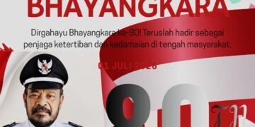 Kepala Desa Tompo Alyas, S.Sos. Sampaikan Ucapan Selamat Hari Bhayangkara ke-80