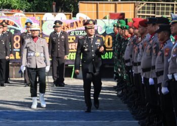 Polres Barru Gelar Upacara Hari Bhayangkara ke-80, Hadirkan Semangat Pengabdian untuk Masyarakat