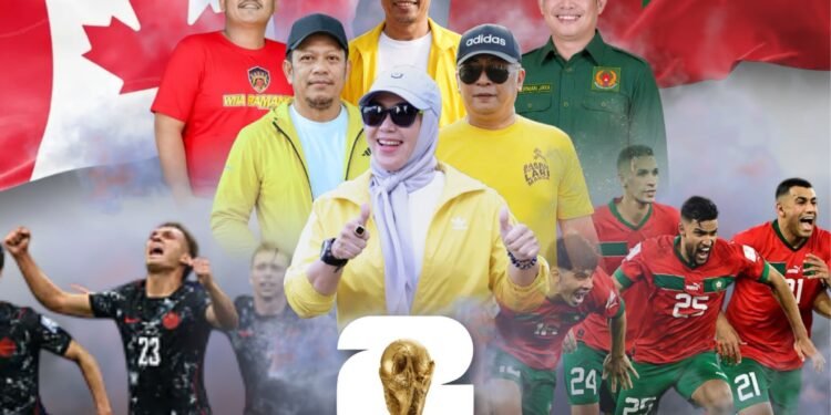 Alun-Alun Colliq Pujie Jadi Lokasi Nonton Bareng Laga Kanada vs Maroko di Piala Dunia 2026