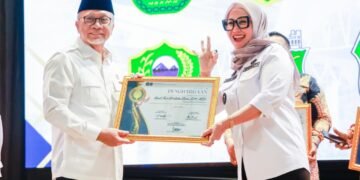 Bupati Barru Andi Ina Terima Penghargaan Nasional atas Komitmen Perkuat Ketahanan Pangan Desa