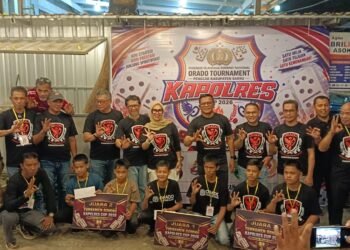 Turnamen Domino ORADO Kapolres Cup Resmi Ditutup oleh Bupati Barru