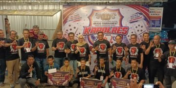 Turnamen Domino ORADO Kapolres Cup Resmi Ditutup oleh Bupati Barru
