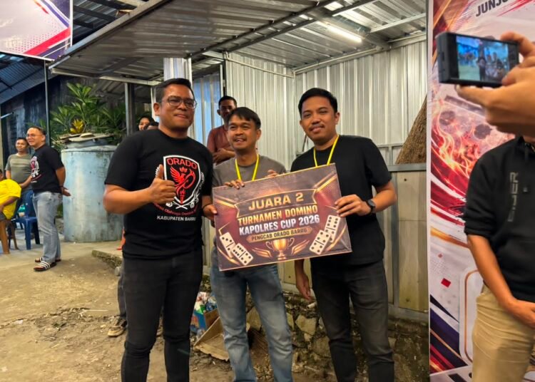 Polres Barru Gelar Turnamen Domino ORADO Kapolres Cup Meriahkan Hari Bhayangkara ke-80