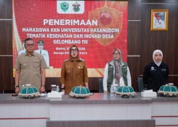 Bupati Andi Ina Terima Mahasiswa KKN Tematik Unhas, Dorong Inovasi Desa dan Kesehatan
