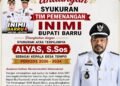 Syukuran Tim INIMI atas Terpilihnya Alyas, S.Sos. sebagai Kepala Desa Tompo