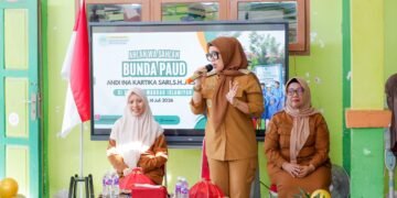 Bupati Barru Tinjau MPLS di TK Islam Wahdah, Tekankan Pentingnya Pendidikan Karakter Sejak Dini
