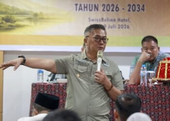 Jadi Pemateri Pelatihan RPJMDesa, Wabup Barru Paparkan Lima Prinsip Perencanaan Desa