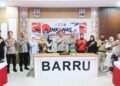 Kapolres Barru Lepas Kontingen INKANAS Polres Barru Menuju Kejuaraan Piala Kapolda Sulsel