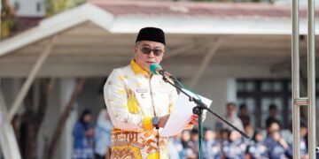 Wabup Barru Pimpin Upacara Hari Anak Nasional ke-42, Ajak Wujudkan Kabupaten Ramah Anak