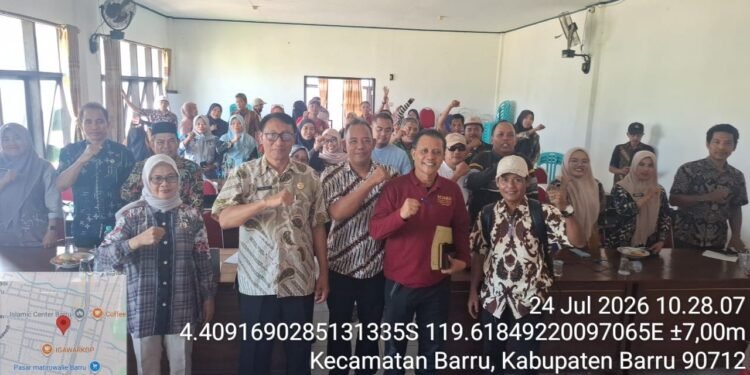 Dinas PTPHBUN Barru Gelar Rapat Koordinasi Penetapan Verifikasi dan Validasi CPCL OPLA dan PMAAS