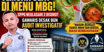 GAWARIS Desak BGN Audit Investigatif SPPG Neglasari 2 Usai Dugaan Temuan Ulat pada Menu MBG di SDN Tegalgede 3