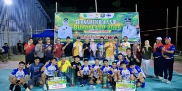 Bupati Andi Ina Resmi Tutup Turnamen Bola Voli Bupati Cup 2026
