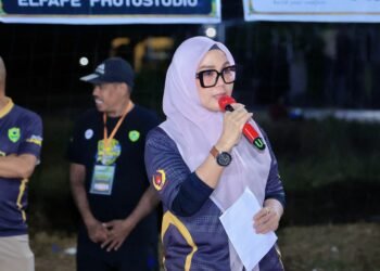 Bupati Andi Ina Resmi Tutup Turnamen Bola Voli Bupati Cup 2026